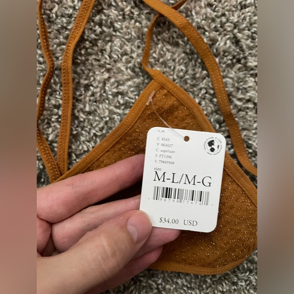 Free People Shine By Night Bralette M/L BNWT - Picture 4 of 4